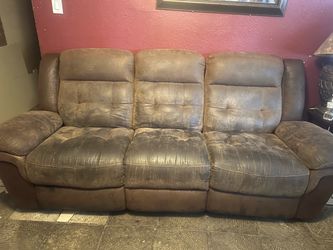 Ashley furniture dark brown