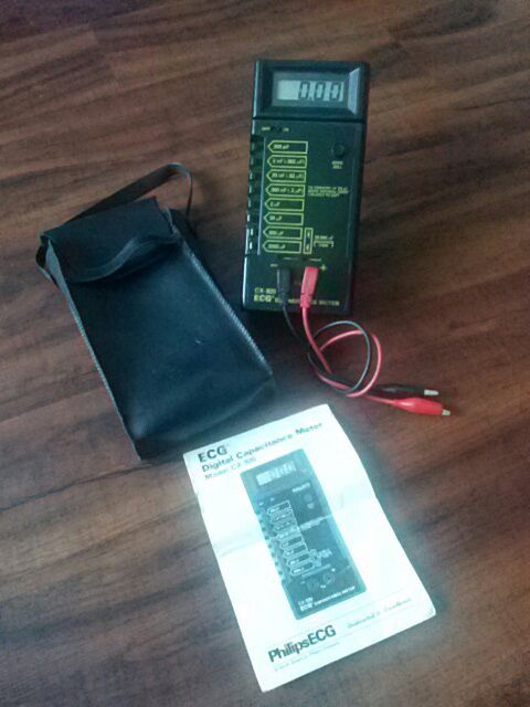 PHILLIPS ECG Digital Capacitance Meter Model CX-920