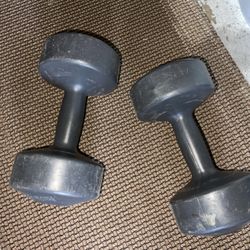 Two 10 Pound Dumbbells 