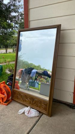 Wood Frame Mirror