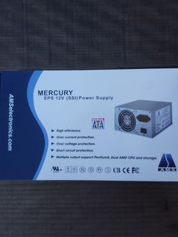550 watt 80mm fan dual ATX 20+24-pin ATX12V power supply
