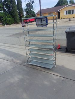 Used Shoe Organizer