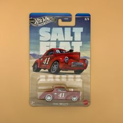 2025 Hot Wheels Salt Flat Racers 1941 Willys - 3/5
