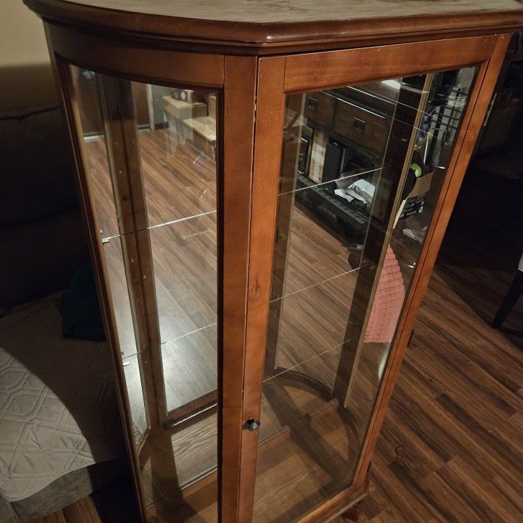 Wood Dispay Case / Cabinet 