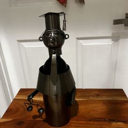 Metal Cover Bottle Wine ( Wine Bottle Not Included) 
