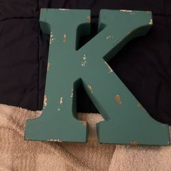 Small Medal Letter k 