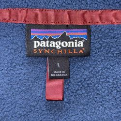 Mens Patagonia Synchilla Pullover Sweater Size Large 