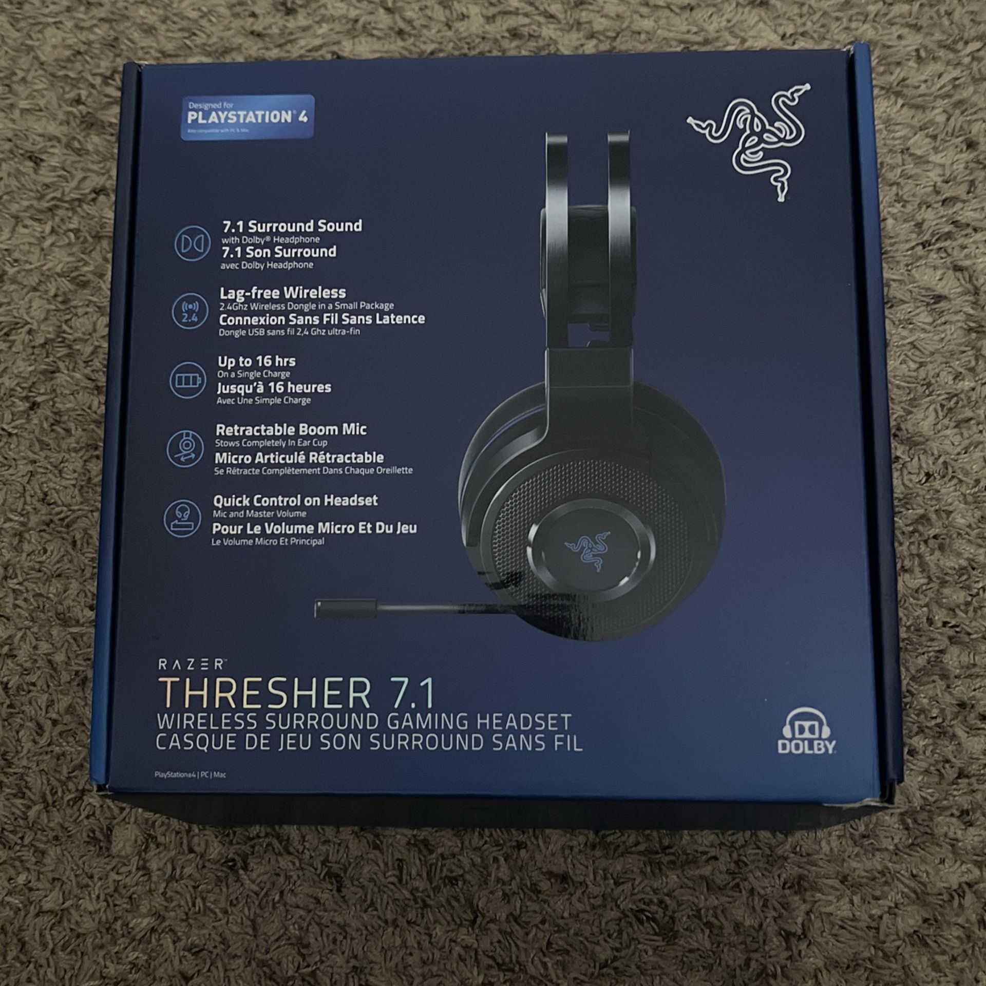 Thresher 7.1 Wireless Surround Gaming Headset