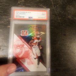 2020 Panini Black TEE HIGGINS Rookie  7/7