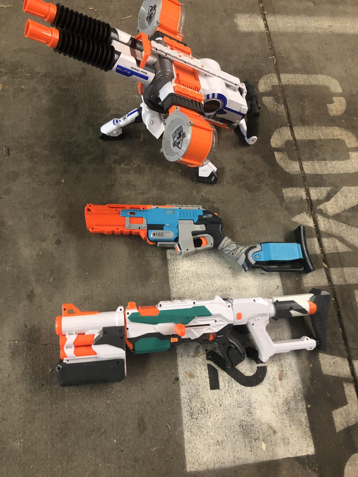 All 3 nerf guns for $30