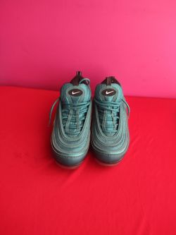 Nike sneakers shoes vapormax97 metallic dark green size 7