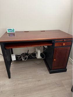 Ethan Allen Desk and side table
