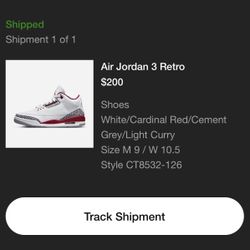 Air Jordan 3 Retro Cardinal