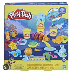 Play-Doh, Friends of the Sea, Moldable Dough Playset