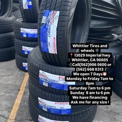 SET OF NEW TIRES, 215/60R17 ATLANDER , INCLUDING MOUNTING AND BALANCING. ASK ME FOR ANY SIZE OR BRAND