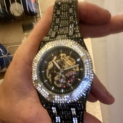 Iced Out Mechanical Watch