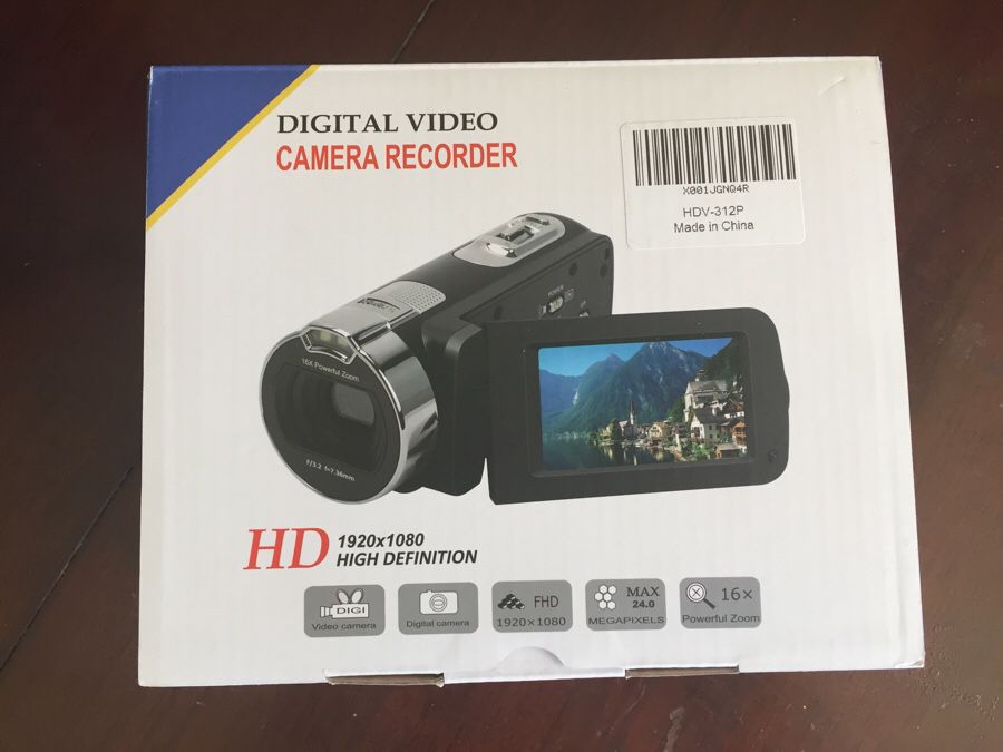 Digital video camera recorder.