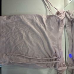 Pink Small Hollister Off the Shoulder Top