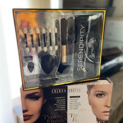 Makeup set and brush set