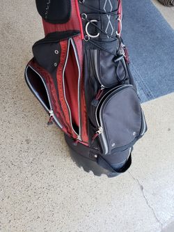 Golf Bag, Clubs And Umbrella 20 Bucks