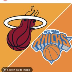 Heat Vs Knicks Playoffs Bacardi Lounge Access, Great Seats In Section 113 Row 16