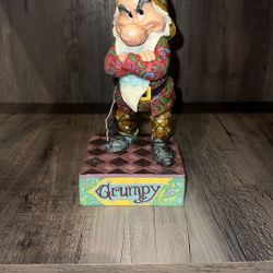 Walt Disney Showcase Collection Grumpy It's All About The Attitude. Box has damage see pics 
