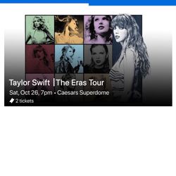 Taylor Swift Eras Tour Ticket