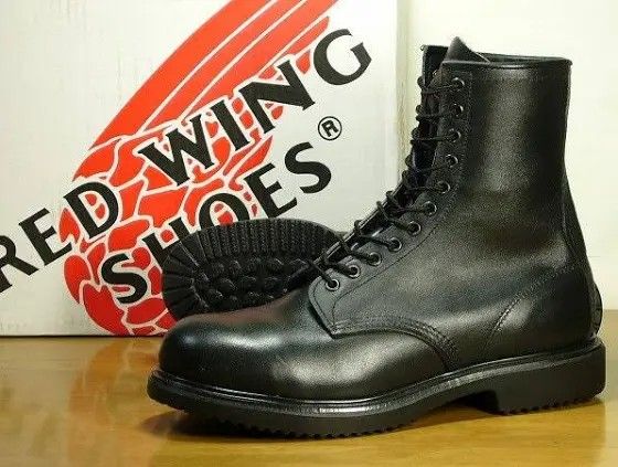 Red Wings Combat/Firefighter/Work Boots Style Size 12