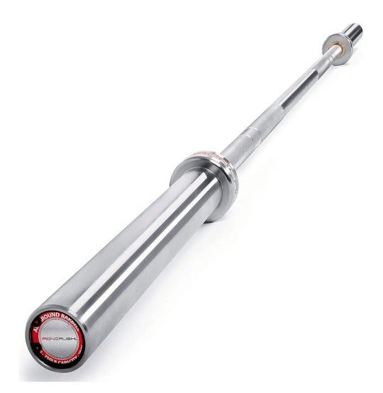 GoPlus 45lb Olympic Barbell 7.2ft Fitness Equipment Training Crossfit Powerlifting 750lb Max Load Weightlifting