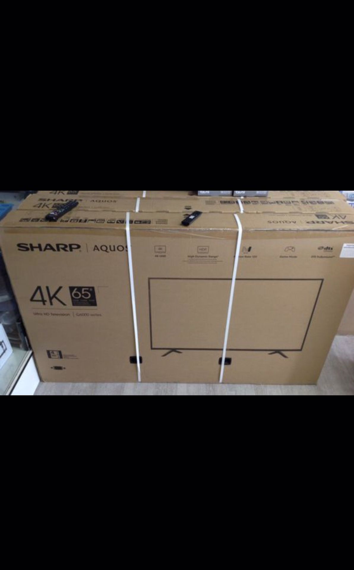 65 INCH SHARP AQUOS 4K SMART TV 📺