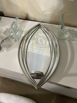 Mirrored Candle Holder