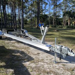 New 2025 Trailer Mania 11K, 25-27ft  Boat Trailer 