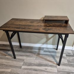 Solid Wood Top Table Desk 