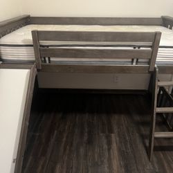 Twin Bed With Slide 