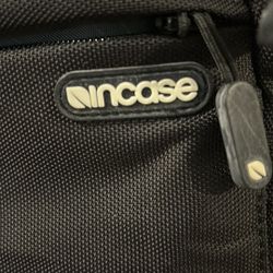 incase Bag: Black, Multiple Pockets, Adjustable & Removable Strap