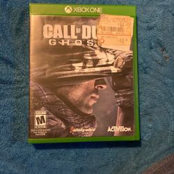 Xbox One Game Call Of Duty Ghosts 