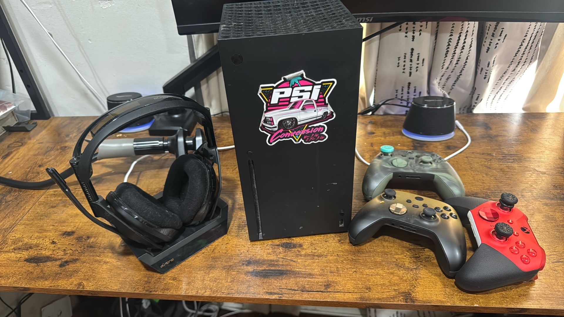 Xbox Series X with 3 Controllers And Headset