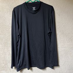 Patagonia Capilene Base Layer Long Sleeve Shirt Mens Large Black