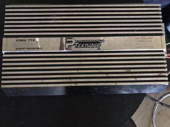 Performance teknique amp 50$