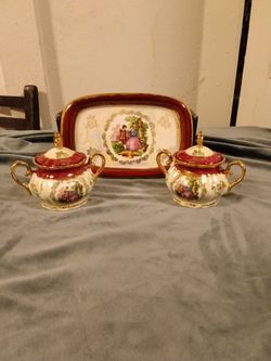 Vintage sugar set