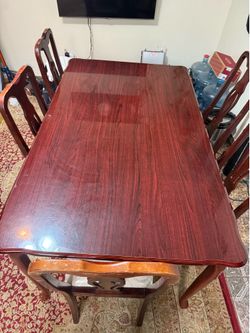 Dining table with 5 chairs