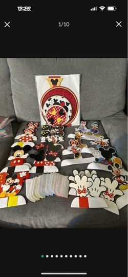 Mickey and Minnie party supplies