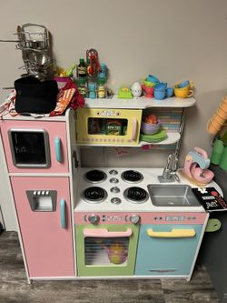 Uptown pastel play kitchen sales