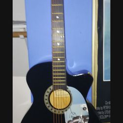 John Mayer Hand Signed Acoustic Guitar