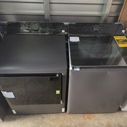 LG Top Load Washer And Electric Dryer 