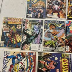 Dc And Marvel Comic Books