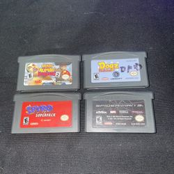 Nintendo Gameboy Advance Video Games 