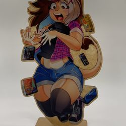 Luxar92 Cat Girl Gamer Girl Standee