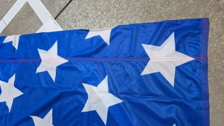 9'x3' Nylon American Flag Banner