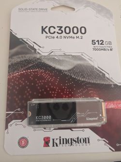 Kingston KC3000 NVMae 4.0 512GB NIB